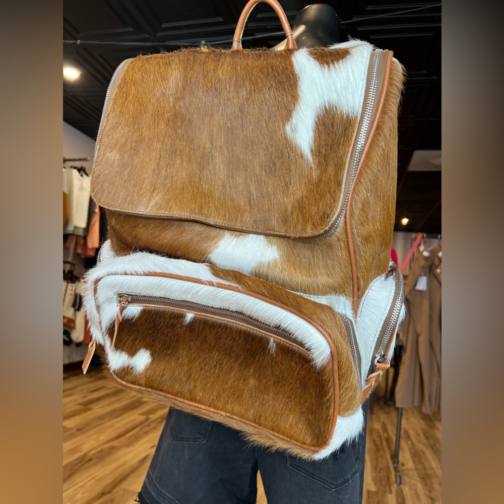 Cowhides backpack